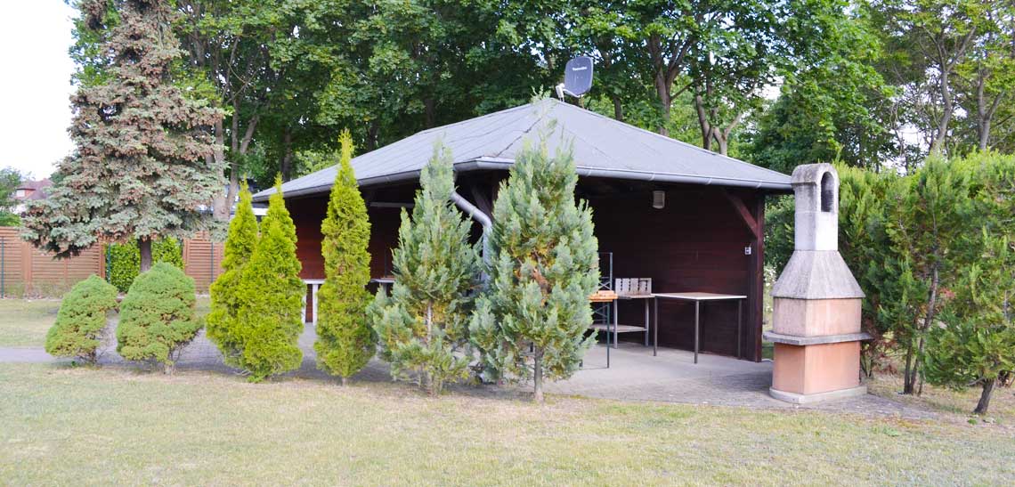 Grillpavillion Pension Rathenow Tivoli